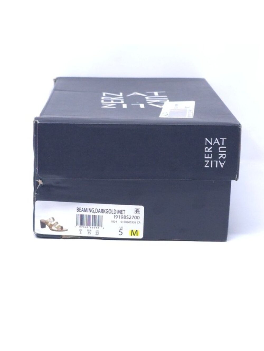 Naturalizer Beaming Sandal Straps Gold 5M - Picture 9 of 9